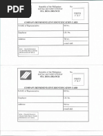 SSS Company Representative ID Card Page 1 PDF