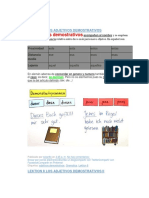 Lektion 8 Los Adjetivos Demostrativos-Deutsch