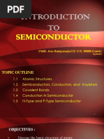 Semiconductor: ENGR. Jess Rangcasajo, ECE ECT, MMME (Cand.)