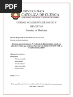 Informe Rinofaringitis Aguda