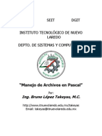 Manejo de Archivos en Pascal