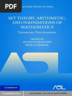 Set Theory, Arithmetic, and Foundations of Mathematics - Theorems, Philosophies PDF