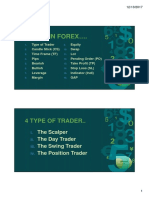 Mastering Forex Trading - Chapter 3