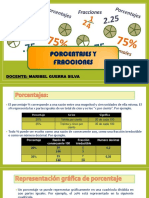 Porcentajes y Fracciones