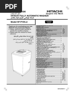 Hitachi SF-P105JJ Washing Machine User Manual