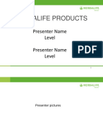 Herbalife Product Powerpoint