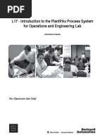 L17 - Introduction To The Plantpax Process System For Operations and Engineering Lab