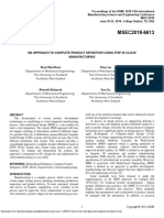 MSEC2018-6613: An Approach To Complete Product Definition Using Step in Cloud Manufacturing