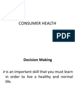 Consumer Health