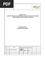 Furnace Hot Spot Repair Report Reformer Malaysia Jan 2017 PDF