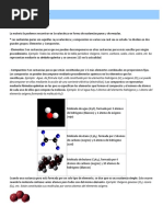 Clasificación de La Materia