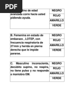 Triage Notas