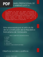 Ley de Régimen Prestacional de Vivienda y Habitad