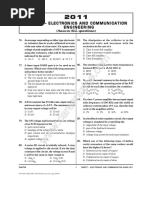 Sakthi 1 Tancet - Electronics and Communication Engg.-2011