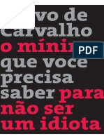 O Mínimo Que Você Precisa Saber para Não Ser Um Idiota PDF