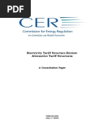 NERA Electricity Tariff Structure PDF