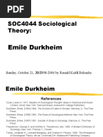 Functionalism Theory