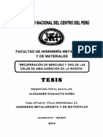 Recuperación de Mercurio y Oro PDF