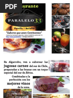 Restaurante Paralelo 33 en Algarrobo Chile - Restaurante Pub Bailable