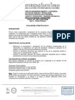 Evaluación Práctica Física Electricidad y Magnetismo 2018-2 (Proyecto)