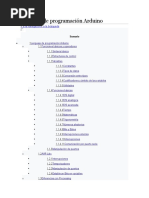 Lenguaje de Programación Arduino