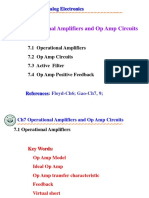 Ch7 Operational Amplifiers and Op Amp Circuits