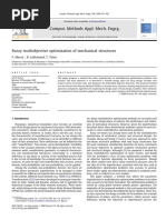 Fuzzy Multiobjective Optimization of Mechanical Structures