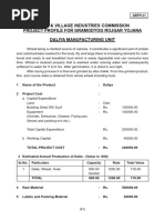 Daliya Manufacturing Unit PDF