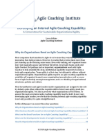 Developing An Internal Agile Coaching Capability 2018 05