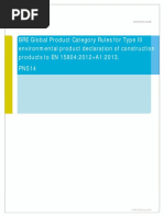 BRE EN 15804 PCR PN514.rev 0.1 PDF