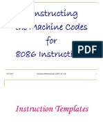 8086 Instruction Format