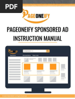 How To Create Pageoneify PPC