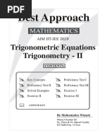 Sheet - Trigonometric PH-2 by MC Sir