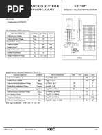 Semiconductor KTC1027: Technical Data