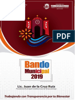 Bando Municipal Temascalcingo