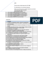 Cuestionario Sobre El Estrés Laboral de La OIT