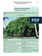 Flueggea Flexuosa (Poumuli) : Species Profiles For Pacific Island Agroforestry