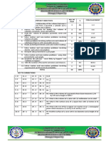 Math 6 Fourth Periodic Test 2018-2019