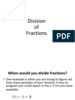 Division of Fractions