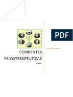 Corrientes Psicoterapéuticas