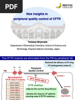 New Insights in Peripheral Quality Control of CFTR