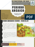 Periodo Arcaico