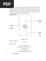 Ejercicios de Balance de Materia