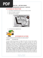 Secuencia de Didáctica de La Lengua 1 Texto Argumentativo