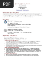 Resume - Jonathan Jerald Jerome