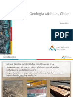 Geología Michilla Resumen - Oficial 2015 - Venta MIC