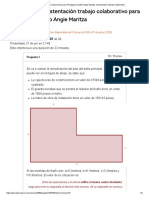 Historial de Evaluaciones para Rodriguez Castillo Angie Maritza - Sustentación Trabajo Colaborativo