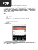 Capacidad Portante Del Suelo Con HP Prime y Programas para El HP Prime