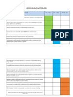 Cronograma de Actividades 1