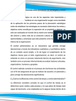 Tarea Primer Parcial, Formulacion de Estrategias y Control Admin